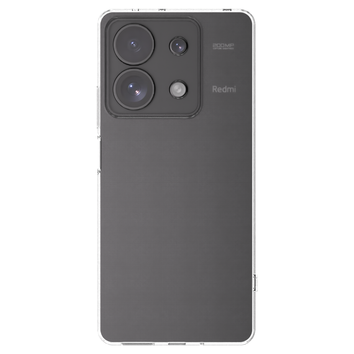 Picasee Xiaomi Redmi Note 13 Pro 4G Hülle - Transparentes Silikon - Individuelles Fotodesign