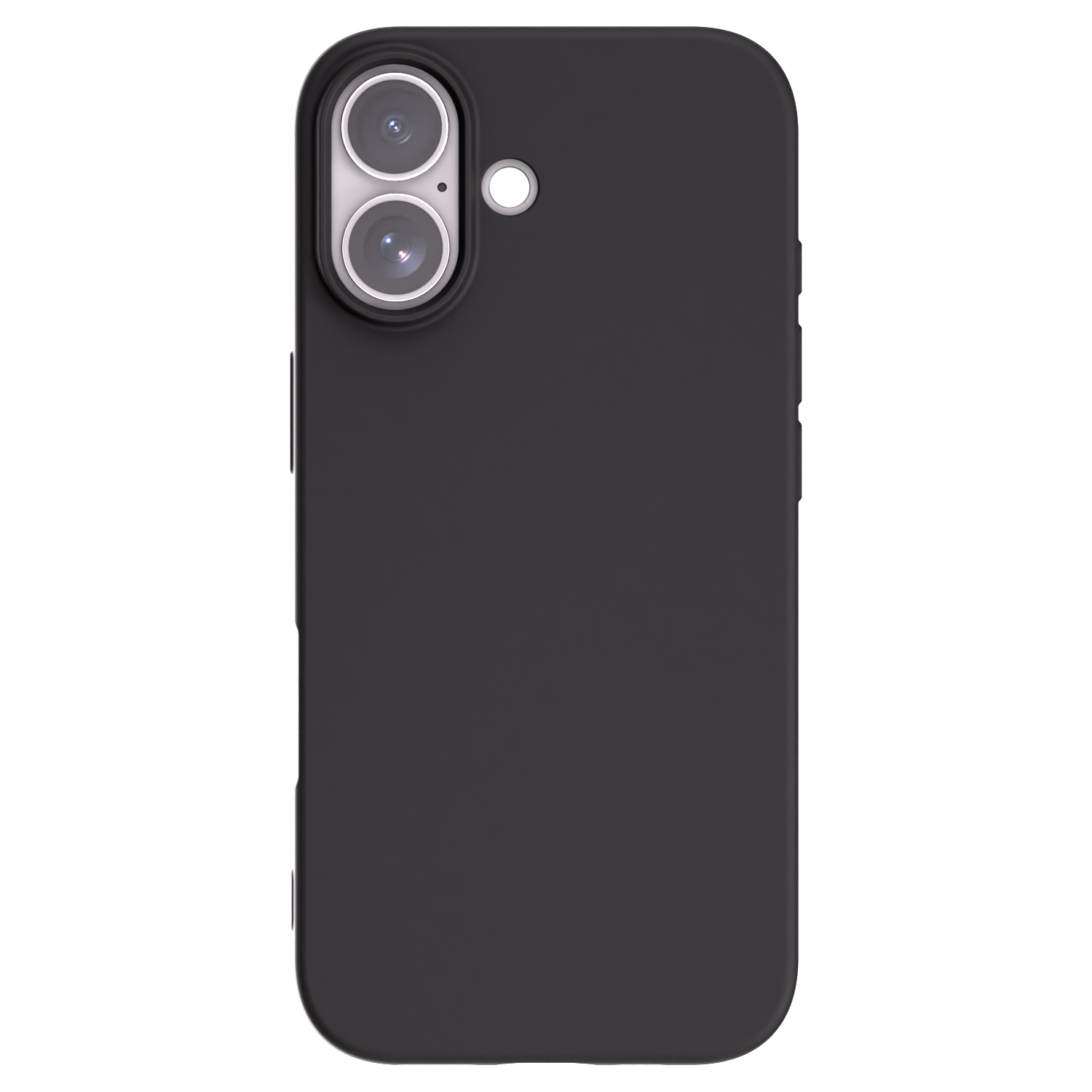 Picasee Apple iPhone 17 Hülle - Schwarzes Silikon - Individuelles Fotodesign