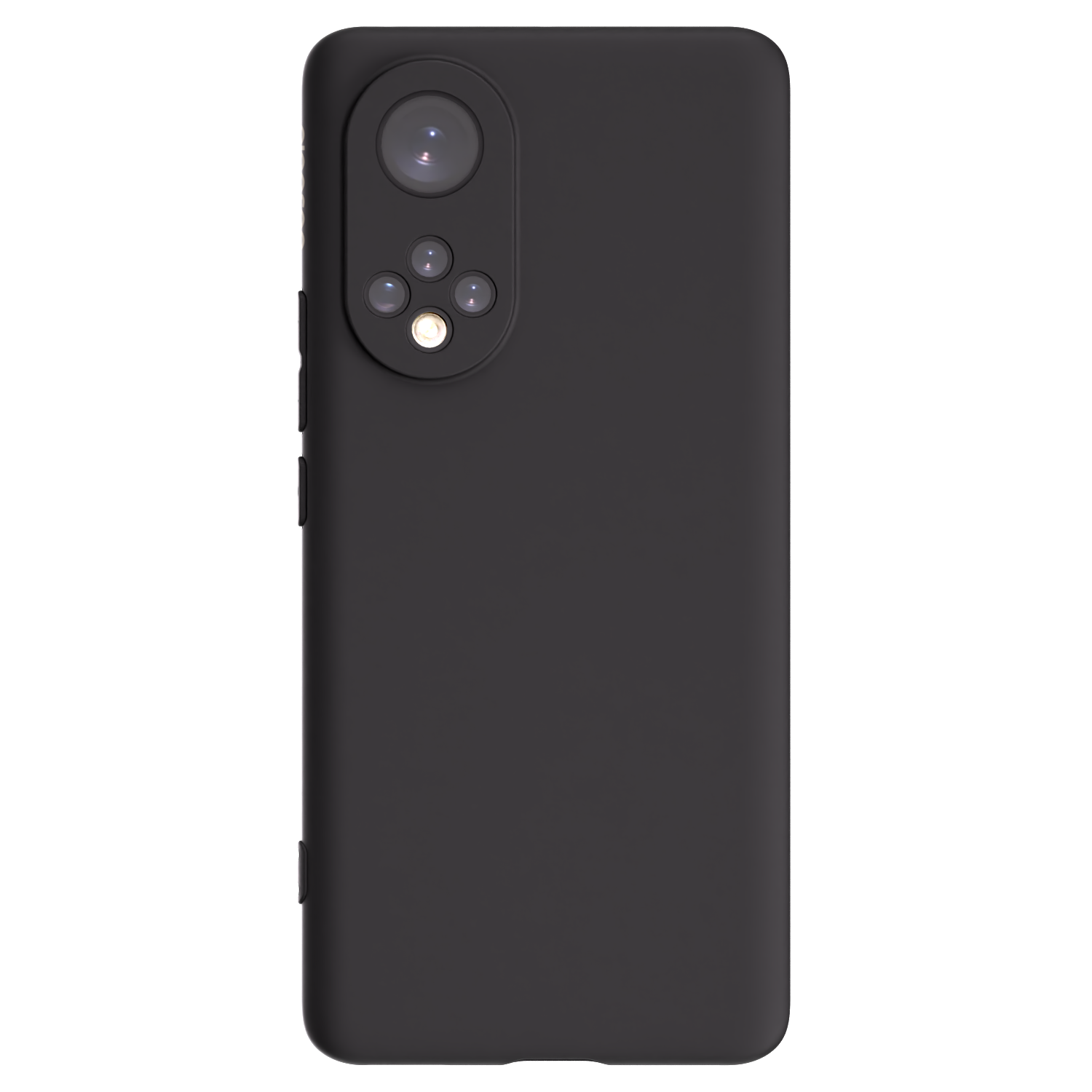 Picasee Honor 50 5G Hülle - Schwarzes Silikon - Individuelles Fotodesign