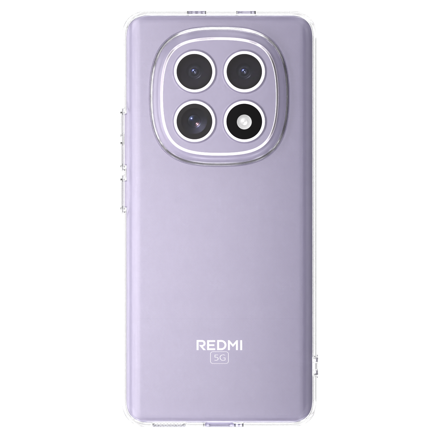 Picasee Xiaomi Redmi Note 15 Hülle - Transparentes Silikon - Individuelles Fotodesign