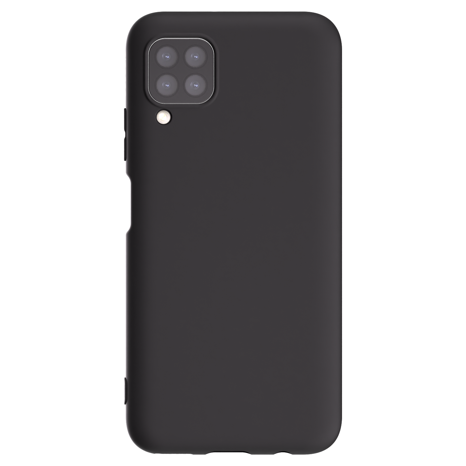 Picasee Huawei P40 Lite Hülle - Schwarzes Silikon - Individuelles Fotodesign