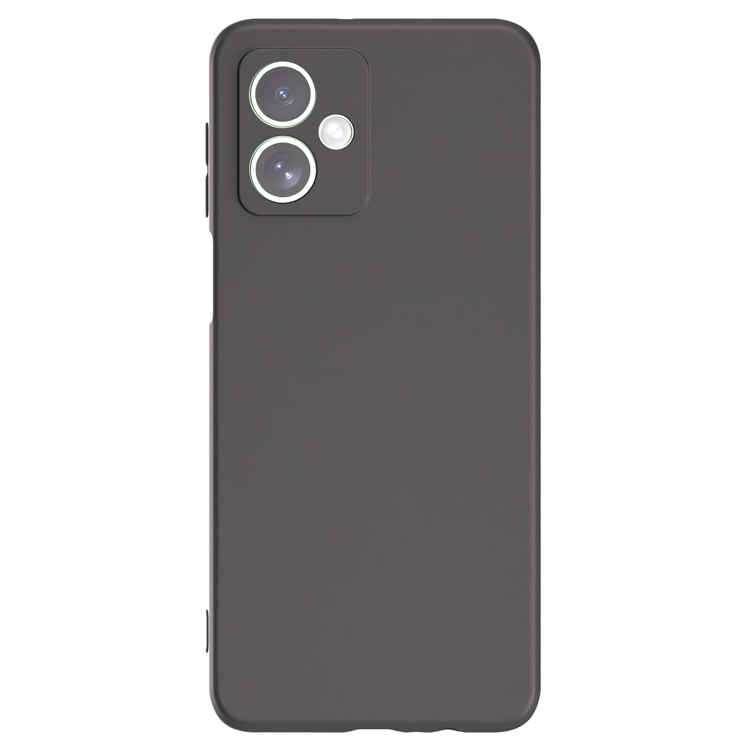 Picasee Motorola Moto G54 5G Hülle - Schwarzes Silikon - Individuelles Fotodesign
