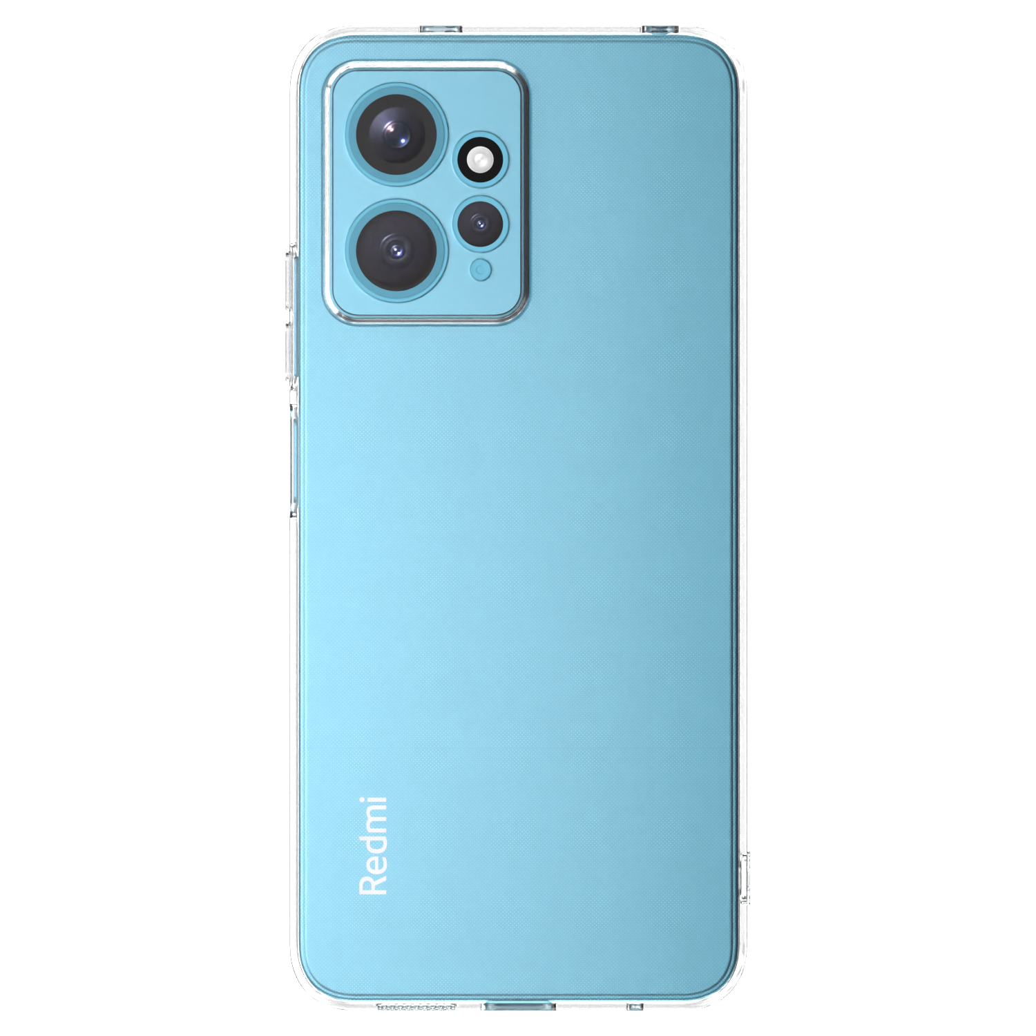 Picasee Xiaomi Redmi Note 12 4G Hülle - Transparentes Silikon - Individuelles Fotodesign