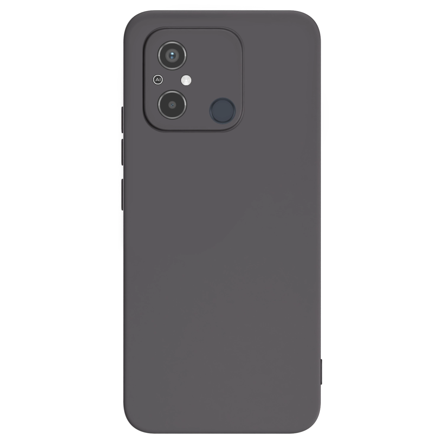 Picasee Xiaomi Redmi 12C Hülle - Schwarzes Silikon - Individuelles Fotodesign