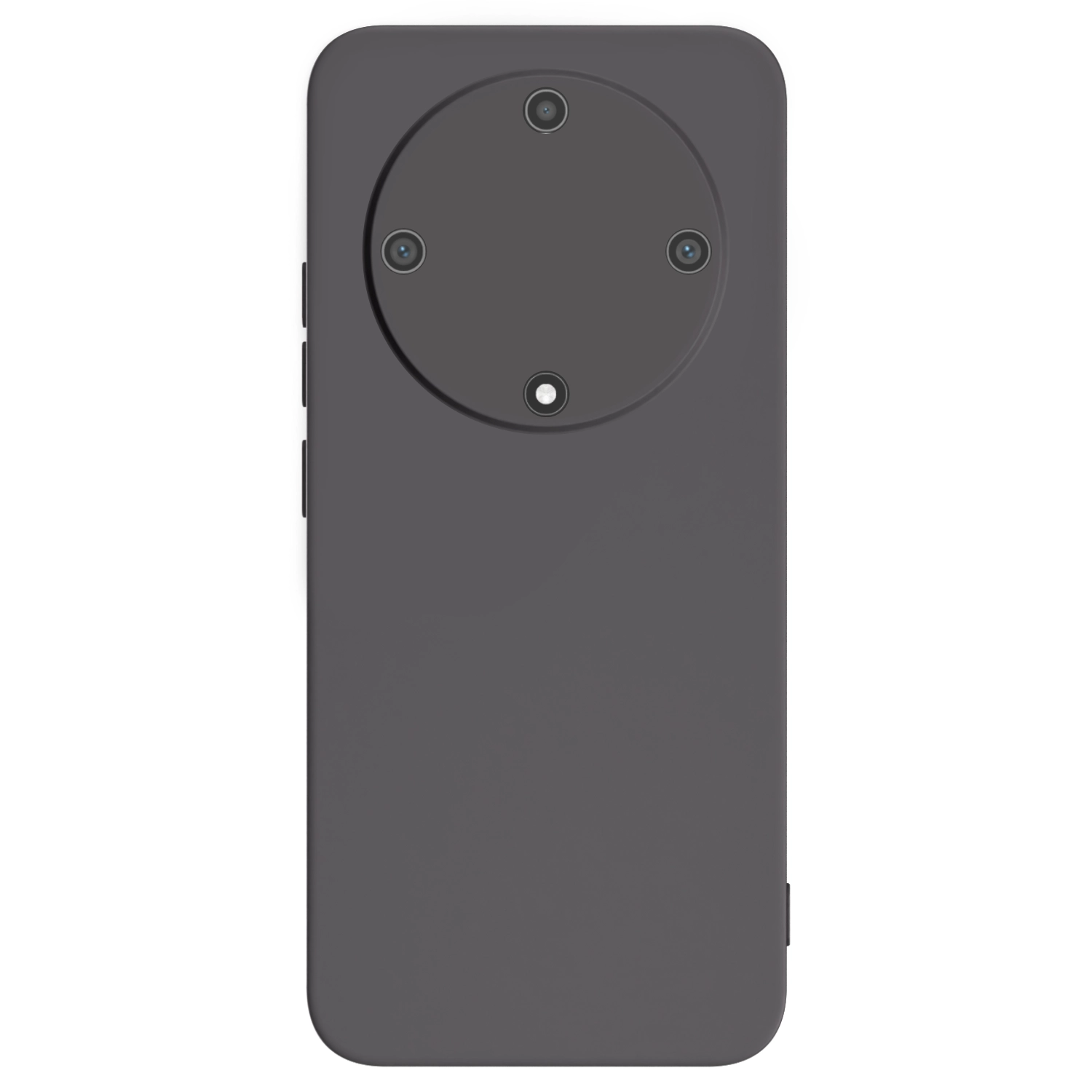 Picasee Honor Magic5 Lite 5G Hülle - Schwarzes Silikon - Individuelles Fotodesign