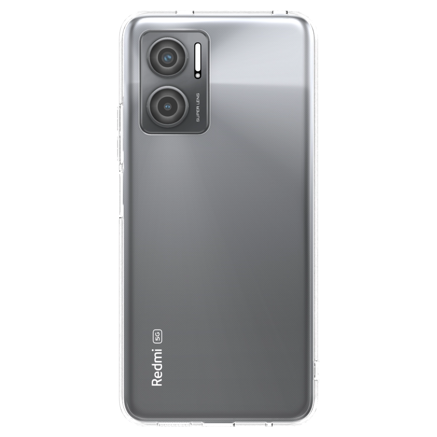 Picasee Xiaomi Redmi 10 5G Hülle - Transparentes Silikon - Individuelles Fotodesign