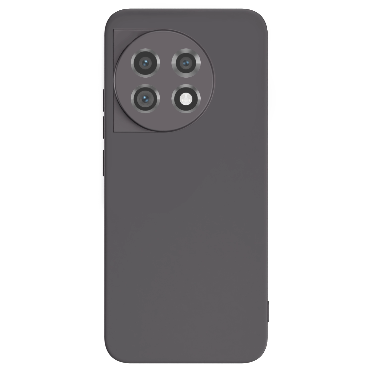 Picasee OnePlus 11 5G Hülle - Schwarzes Silikon - Individuelles Fotodesign