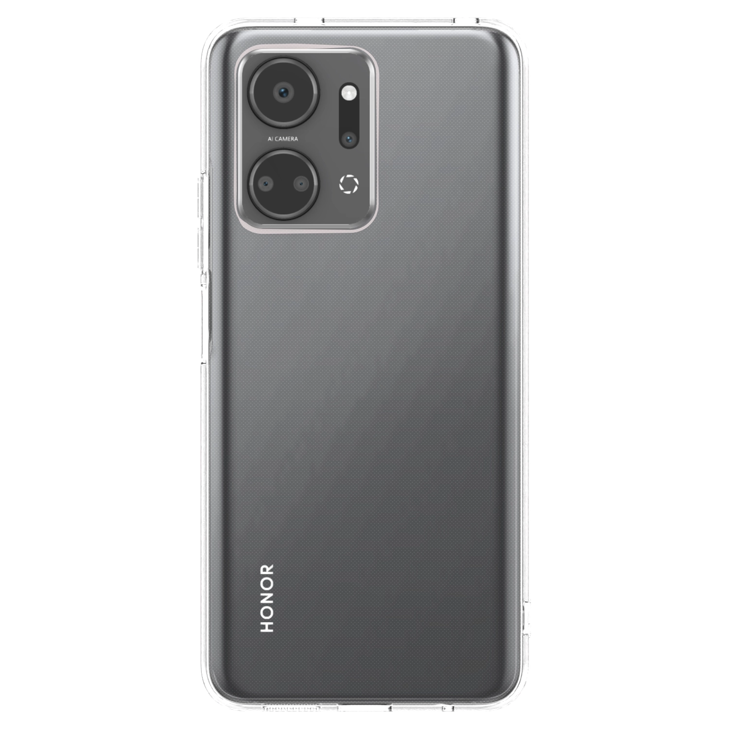 Picasee Honor X7a Hülle - Transparentes Silikon - Individuelles Fotodesign