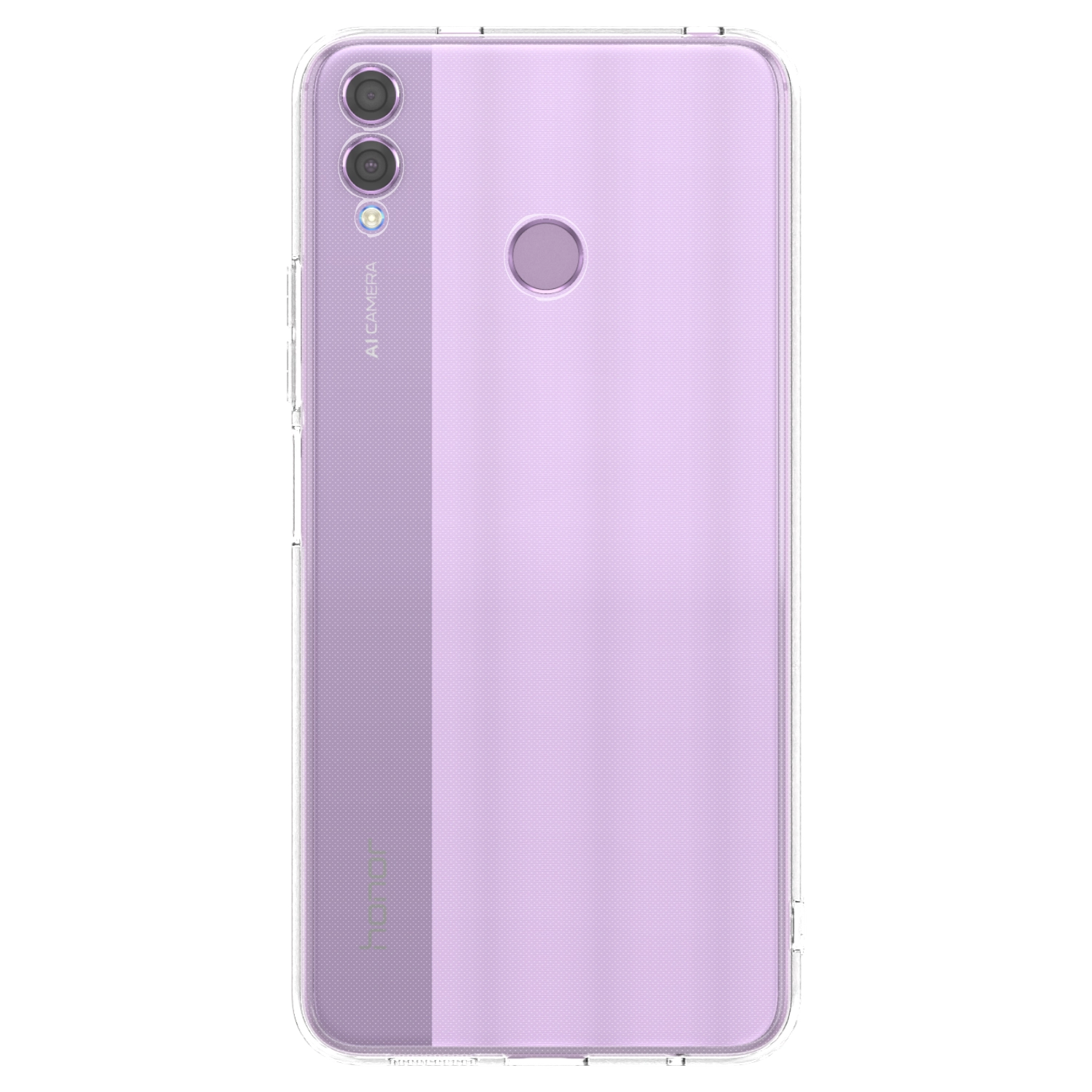 Picasee Honor 8X Hülle - Transparentes Silikon - Individuelles Fotodesign