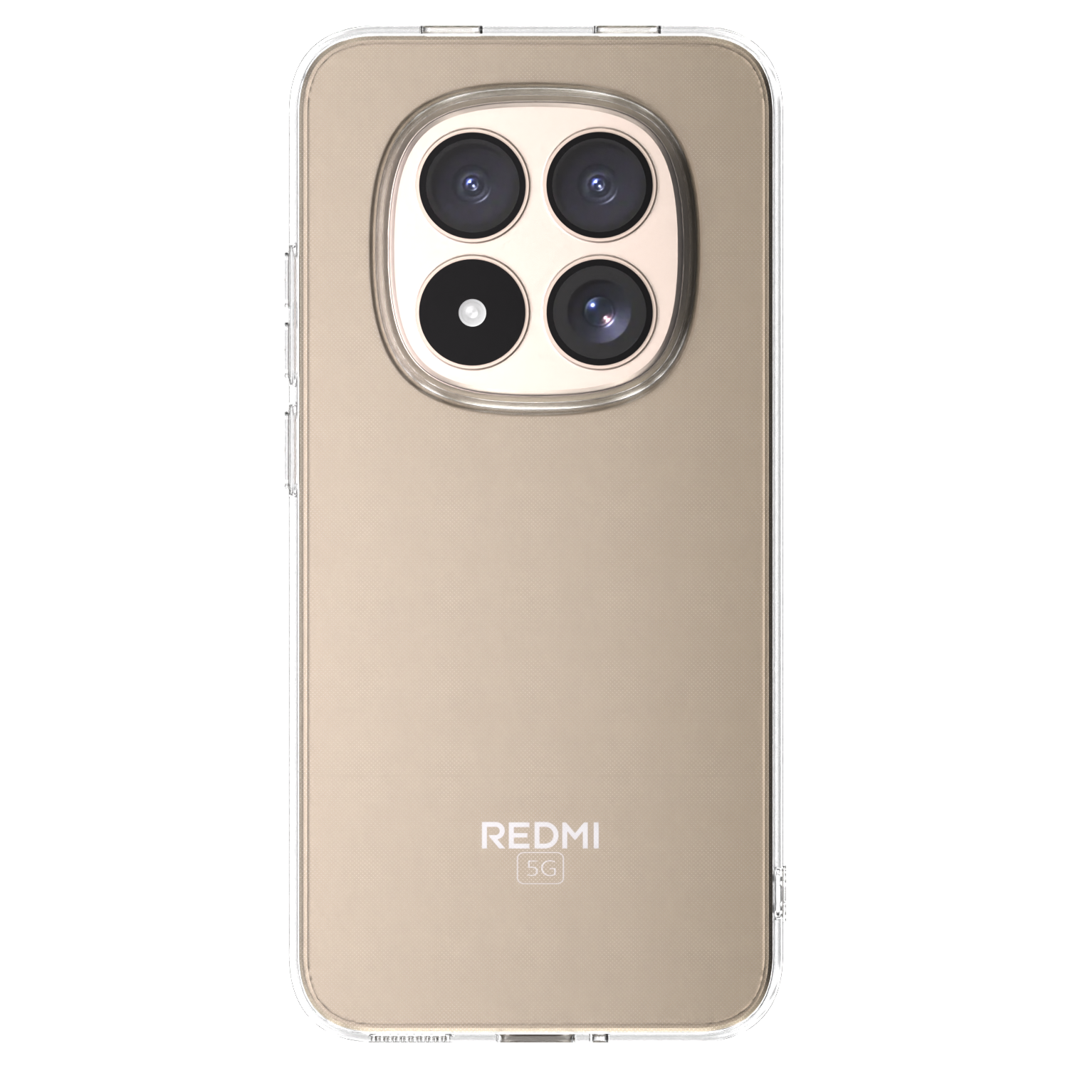 Picasee Xiaomi Redmi Note 15 Pro 4G Hülle - Transparentes Silikon - Individuelles Fotodesign