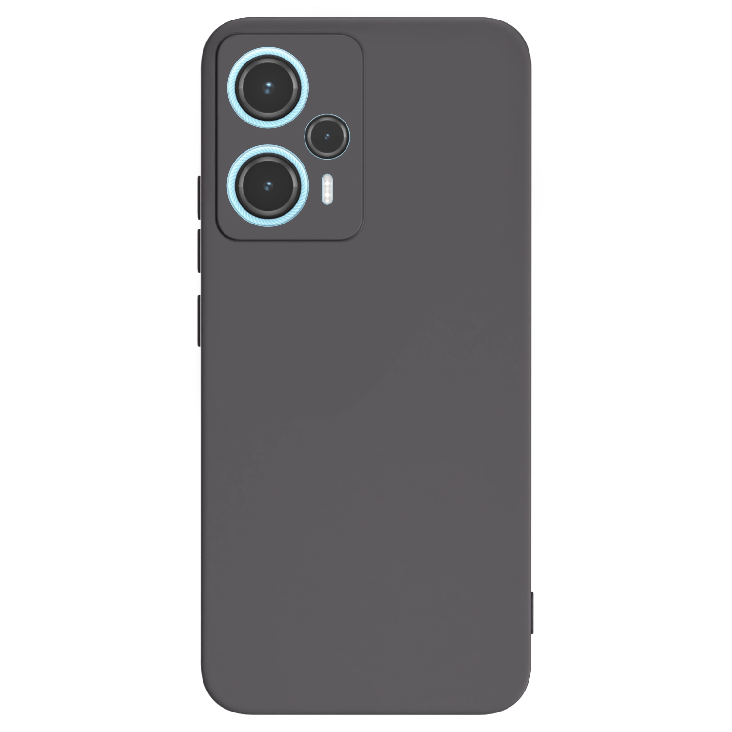 Picasee Xiaomi Poco F5 Hülle - Schwarzes Silikon - Individuelles Fotodesign