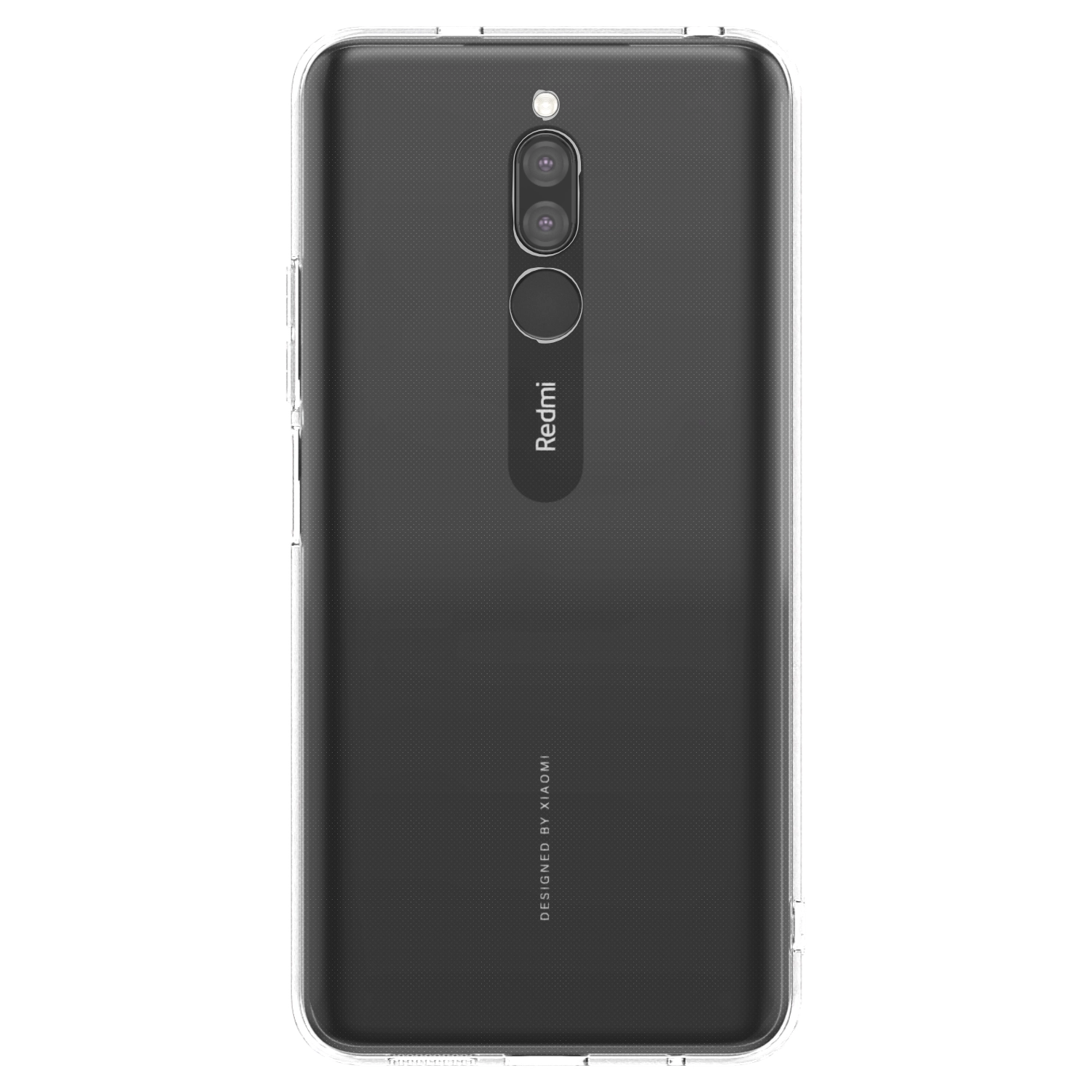 Picasee Xiaomi Redmi 8 Hülle - Transparentes Silikon - Individuelles Fotodesign
