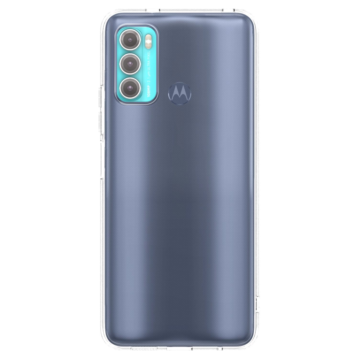 Picasee Motorola Moto G60 Hülle - Transparentes Silikon - Individuelles Fotodesign