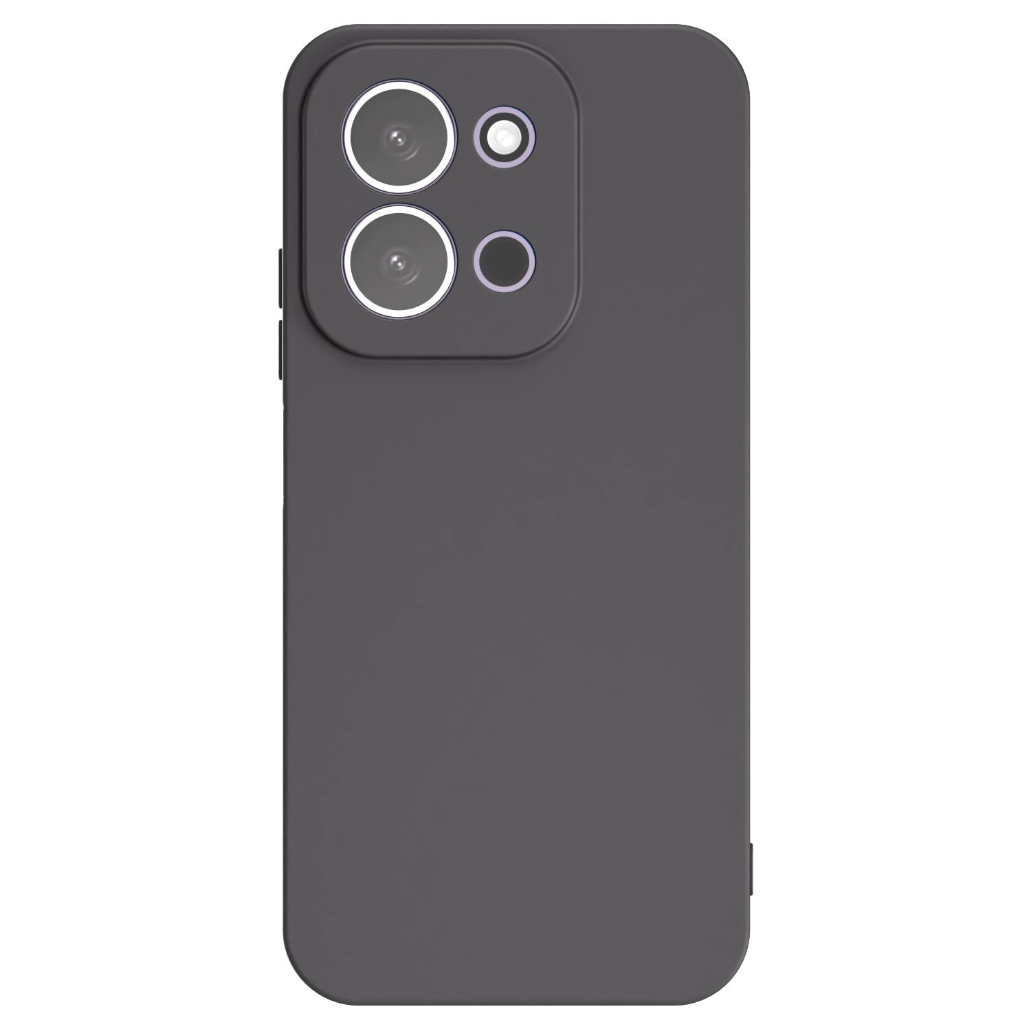 Picasee Xiaomi Redmi 15C 5G Hülle - Schwarzes Silikon - Individuelles Fotodesign