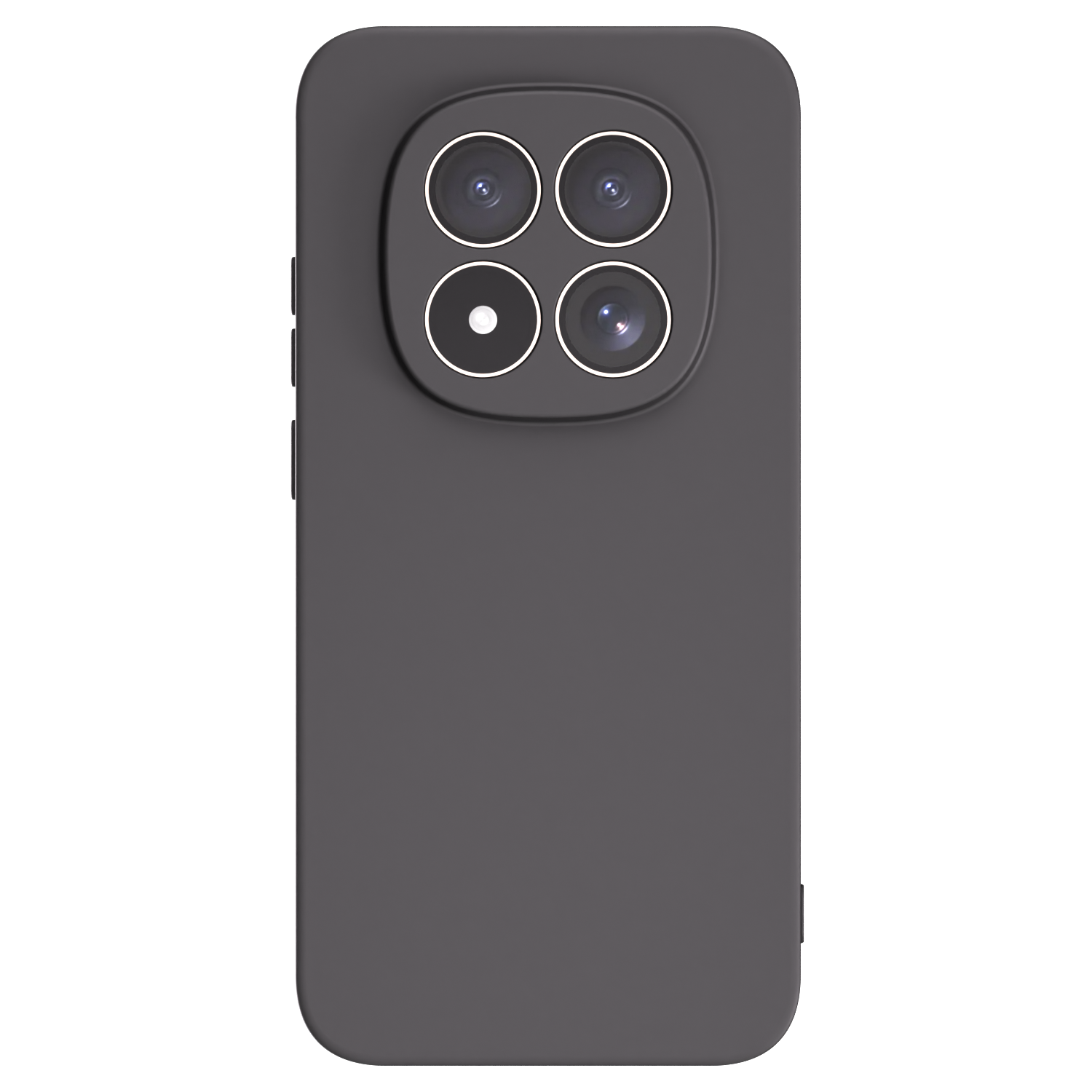 Picasee Xiaomi Redmi Note 15 Pro 5G Hülle - Schwarzes Silikon - Individuelles Fotodesign