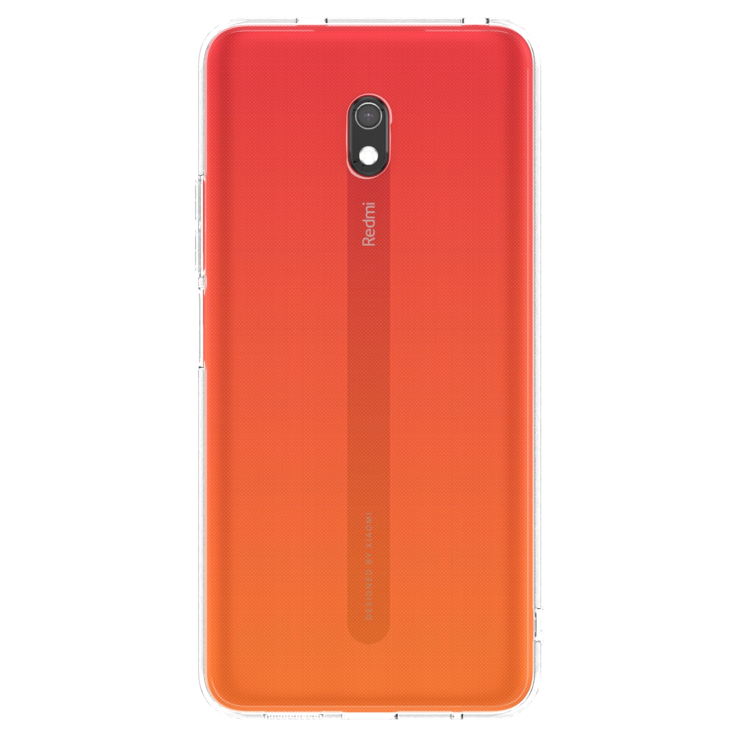 Picasee Xiaomi Redmi 8A Hülle - Transparentes Silikon - Individuelles Fotodesign