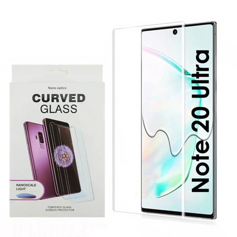 3x 3D UV Gebogenes Schutzglas Für Samsung Galaxy Note 20 Ultra - 2+1 Gratis