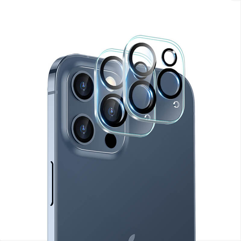 3x Picasee gehärtetes Schutzglas für das Kamerobjektiv des Mobiltelefons Apple iPhone 13 Pro 2+1 gratis