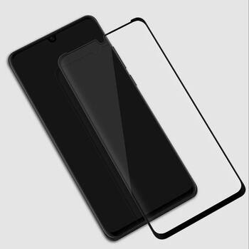 3x Picasee gehärtetes 3D Schutzglas mit Rahmen für Huawei P30 Lite - schwarz - 2+1 gratis