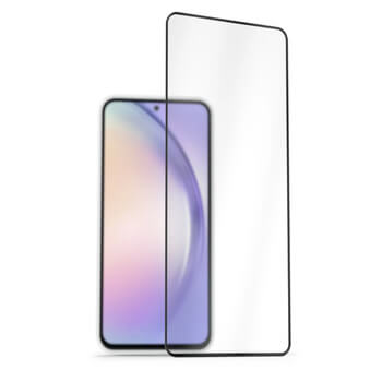 3x gehärtetes 3D Schutzglas mit Rahmen für Samsung Galaxy A16 5G - schwarz