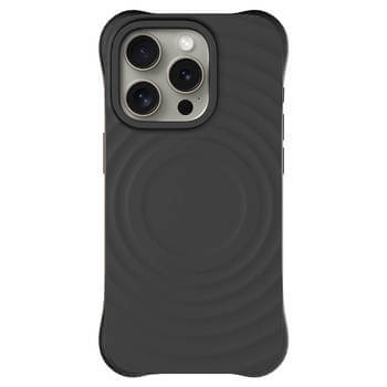 Picasee Apple iPhone 16 Pro Shock-proof case s MagSafe - Personalisierte Gravur - Schwarz