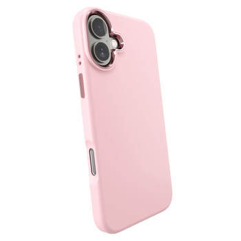 Hülle für Apple iPhone 16 - Personalisierte Gravur - Rosa