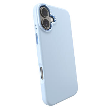 Hülle für Apple iPhone 16 - Personalisierte Gravur - Blau