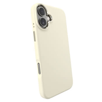 Hülle für Apple iPhone 16 Plus - Personalisierte Gravur - Beige