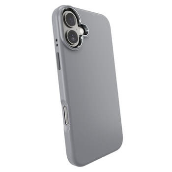 Hülle für Apple iPhone 16 Plus - Personalisierte Gravur - Grau