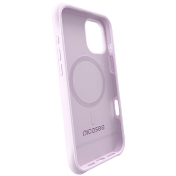 Picasee Apple iPhone 16 Pro Shock-proof case s MagSafe - Personalisierte Gravur - Lila