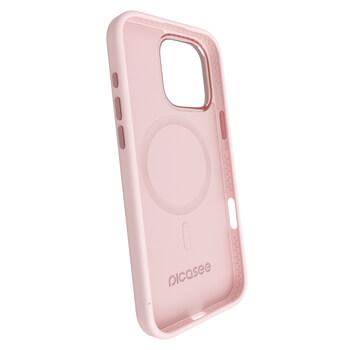 Picasee Premium case mit MagSafe - Personalisierte Gravur - Rosa