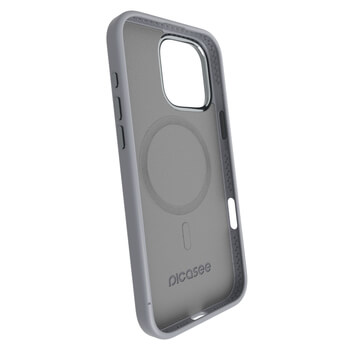 Picasee Premium case mit MagSafe - Personalisierte Gravur - Grau