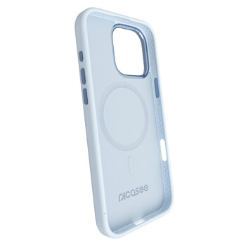 Picasee Premium case mit MagSafe - Personalisierte Gravur - Blau