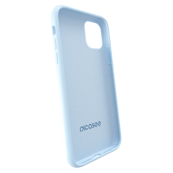 Picasee Apple iPhone SE 2020 Liquid case - Personalisierte Gravur - Blau