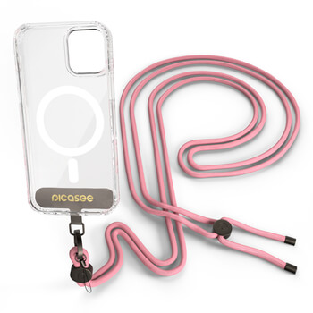 Cross-body phone strap - Rosa