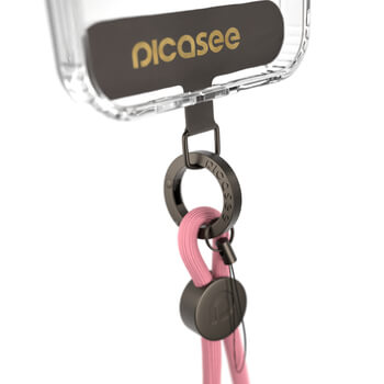Picasee Cross-body phone strap - Rosa