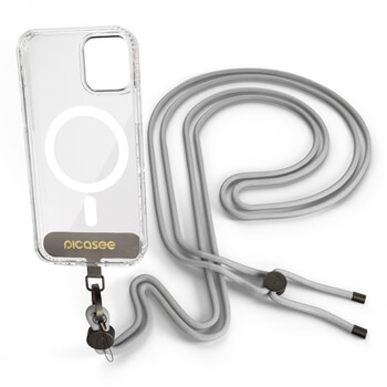 Cross-body phone strap - Grau