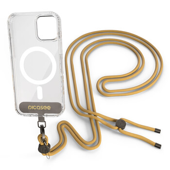Cross-body phone strap - Gold