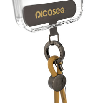 Picasee Cross-body phone strap - Gold