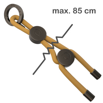 Picasee Cross-body phone strap - Gold