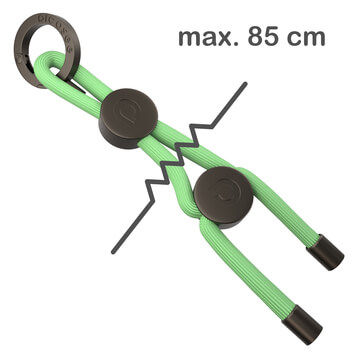 Picasee Cross-body phone strap - Grün