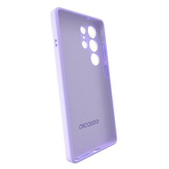 Picasee Samsung Galaxy S25 Ultra 5G Liquid case - Personalisierte Gravur - Lila