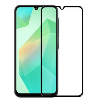 Picasee gehärtetes 3D Schutzglas mit Rahmen für Samsung Galaxy A26 5G A266B - schwarz