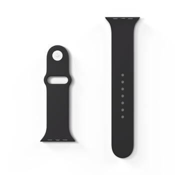 Picasee Gürtel mit Gravur für Apple Watch 41 mm (9.series) - Schwarz