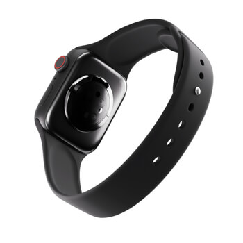 Picasee Gürtel mit Gravur für Apple Watch SE 40 mm (2022) - Schwarz