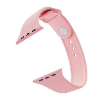 Picasee Gürtel mit Gravur für Apple Watch 40 mm (5.series) - Rosa