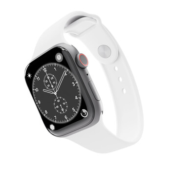 Gürtel mit Gravur Apple Watch 41 mm (7.series) - Weiß
