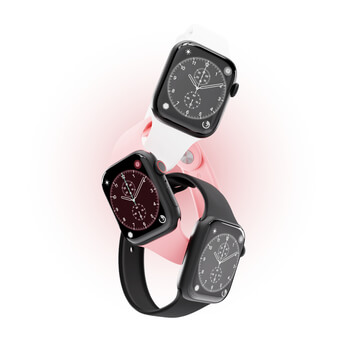 Picasee Gürtel mit Gravur für Apple Watch 45 mm (9.series) - Weiß