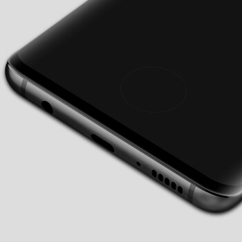 Picasee 3D gehärtetes Schutzglas für Samsung Galaxy S10 Plus G975 - schwarz