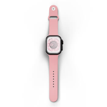 Picasee Gürtel mit Gravur für Apple Watch Ultra 49 mm - Rosa
